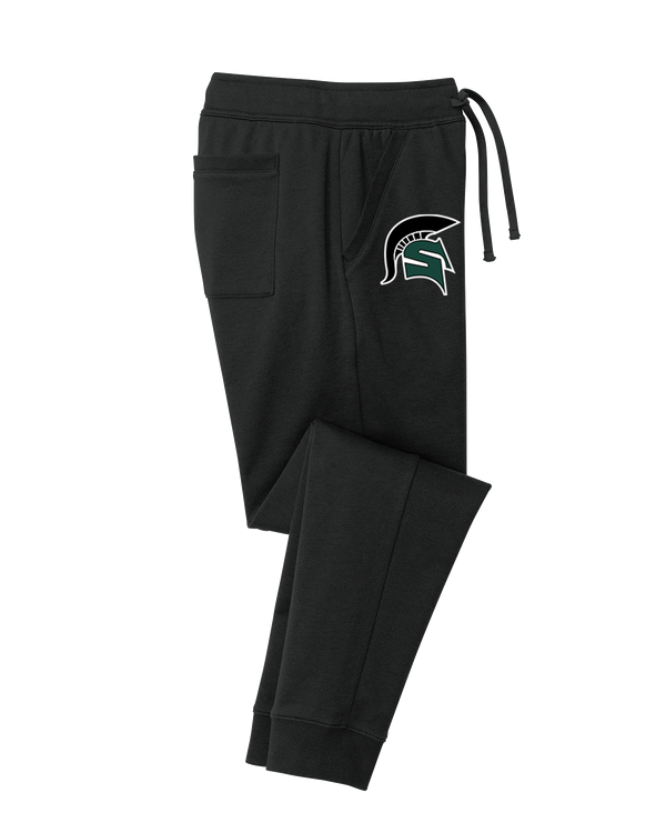 Schurr HS Baseball Spartan Logo - Cotton Joggers