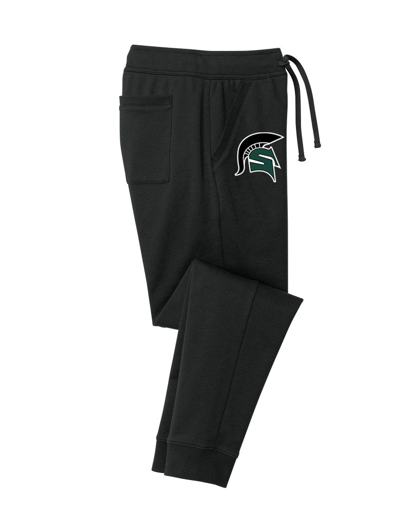 Schurr HS Baseball Spartan Logo - Cotton Joggers