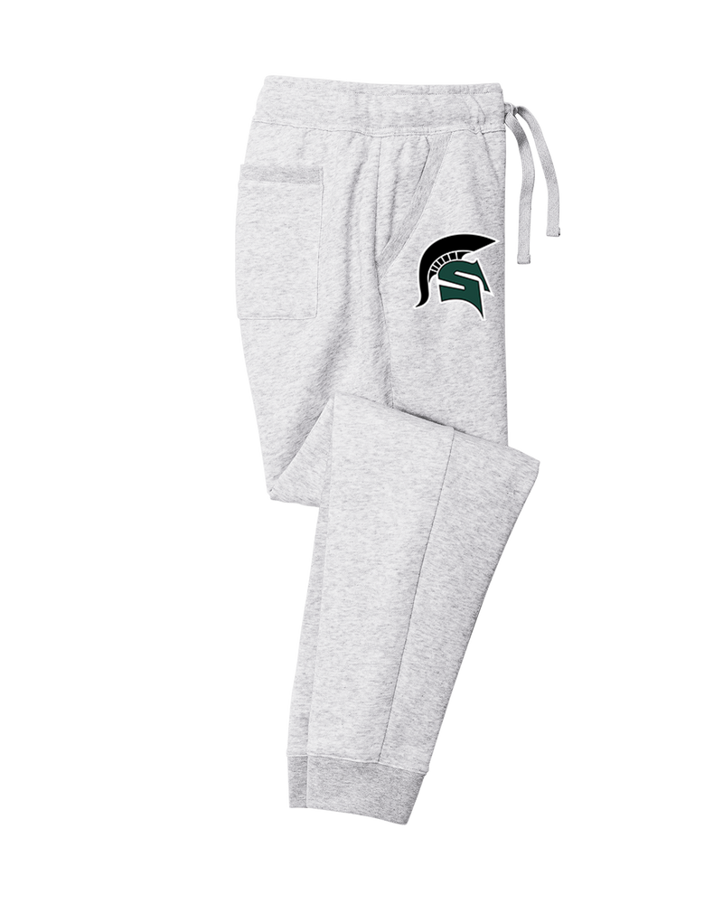 Schurr HS Baseball Spartan Logo - Cotton Joggers