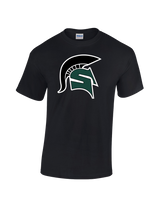Schurr HS Baseball Spartan Logo - Cotton T-Shirt