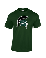 Schurr HS Baseball Spartan Logo - Cotton T-Shirt