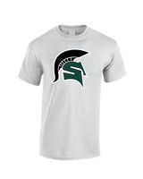Schurr HS Baseball Spartan Logo - Cotton T-Shirt