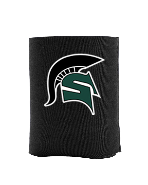 Schurr HS Baseball Spartan Logo - Koozie