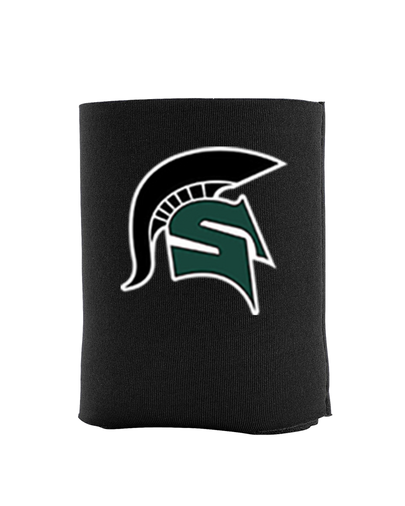 Schurr HS Baseball Spartan Logo - Koozie