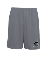 Schurr HS Baseball Spartan Logo - 7" Training Shorts