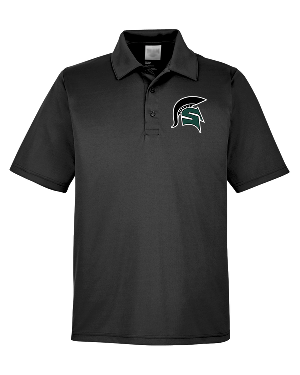 Schurr HS Baseball Spartan Logo - Men's Polo