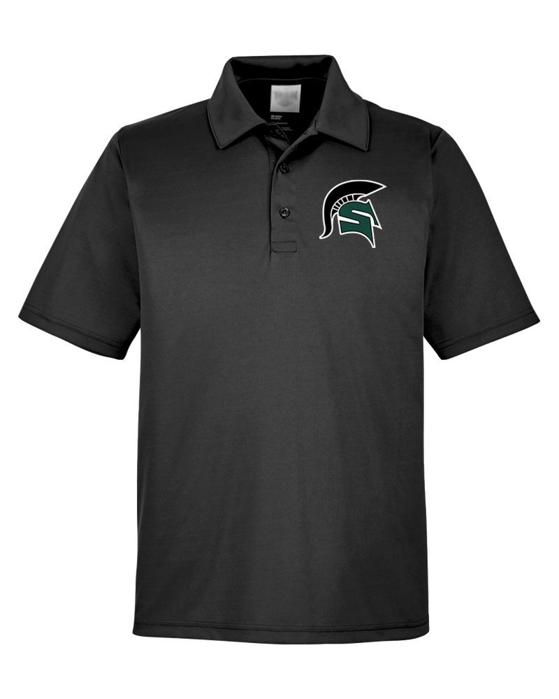 Schurr HS Baseball Spartan Logo - Men's Polo
