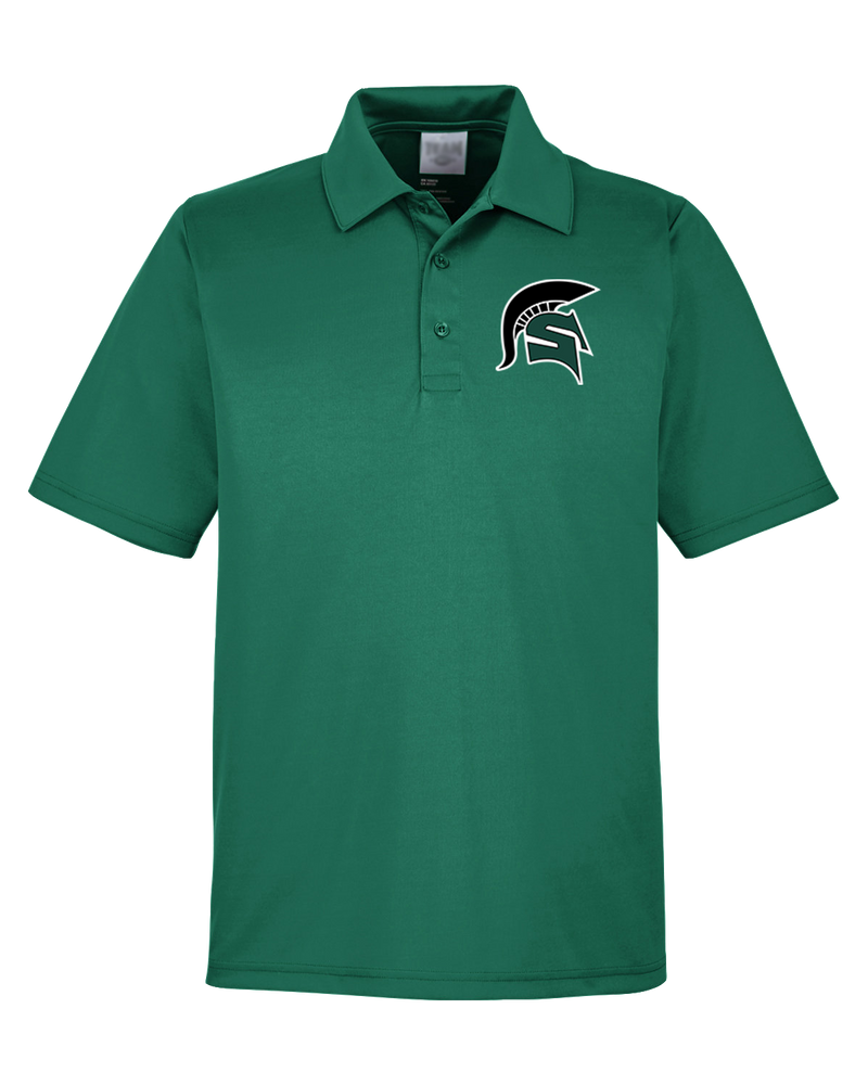 Schurr HS Baseball Spartan Logo - Men's Polo