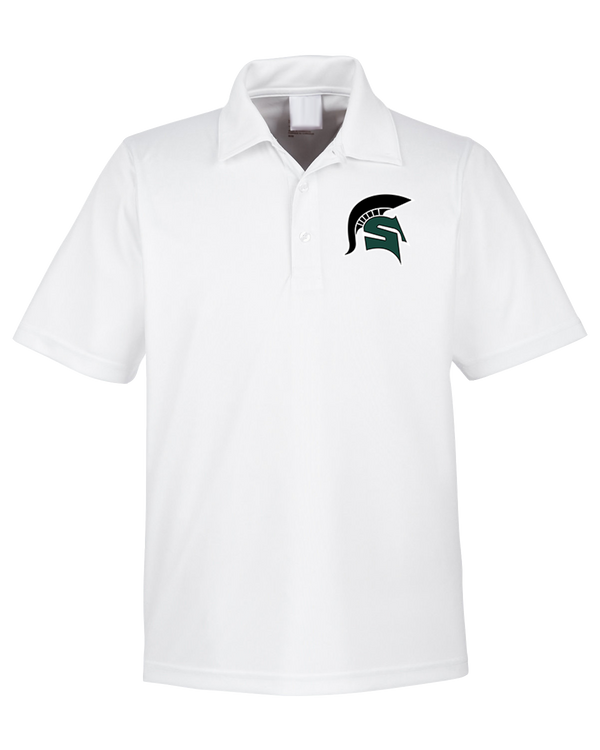 Schurr HS Baseball Spartan Logo - Men's Polo
