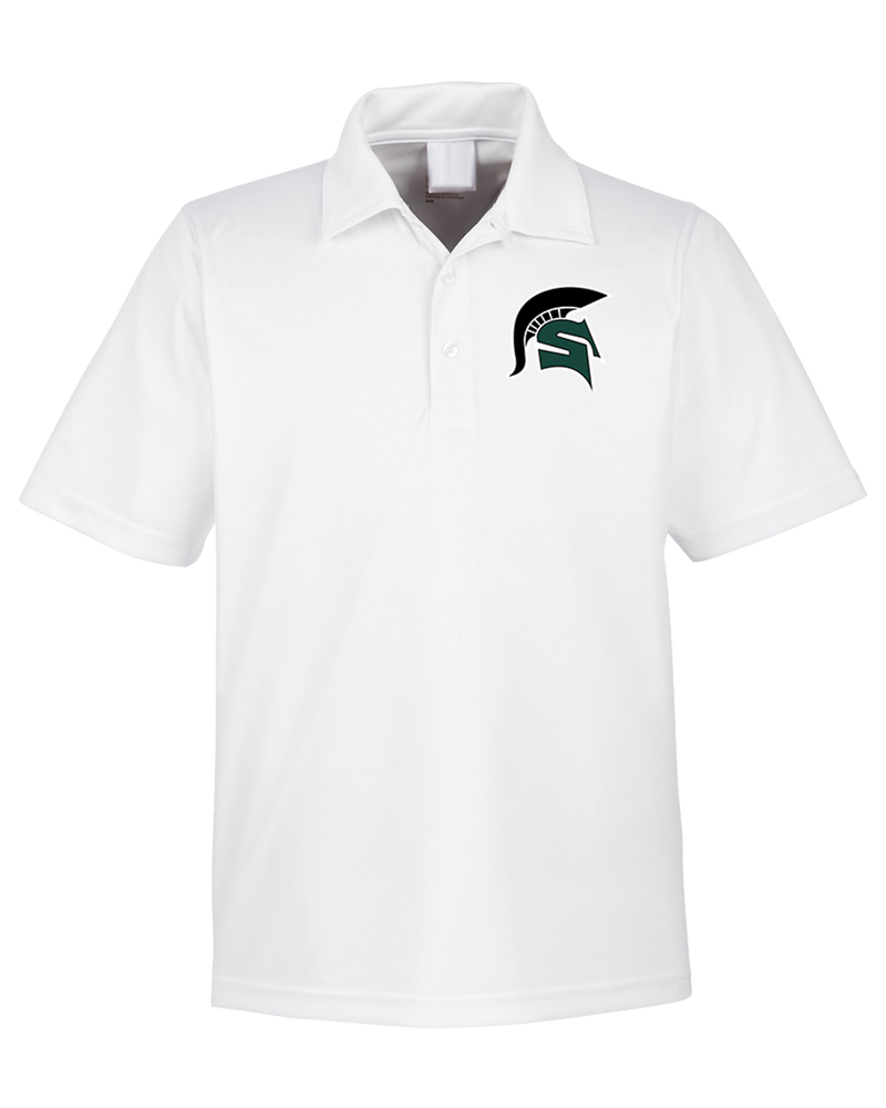 Schurr HS Baseball Spartan Logo - Men's Polo