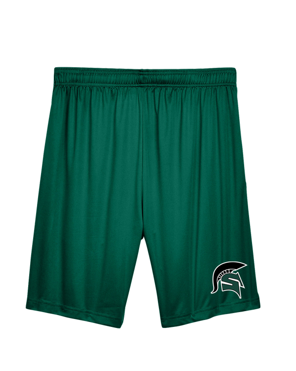 Schurr HS Baseball Spartan Logo - Training Short With Pocket