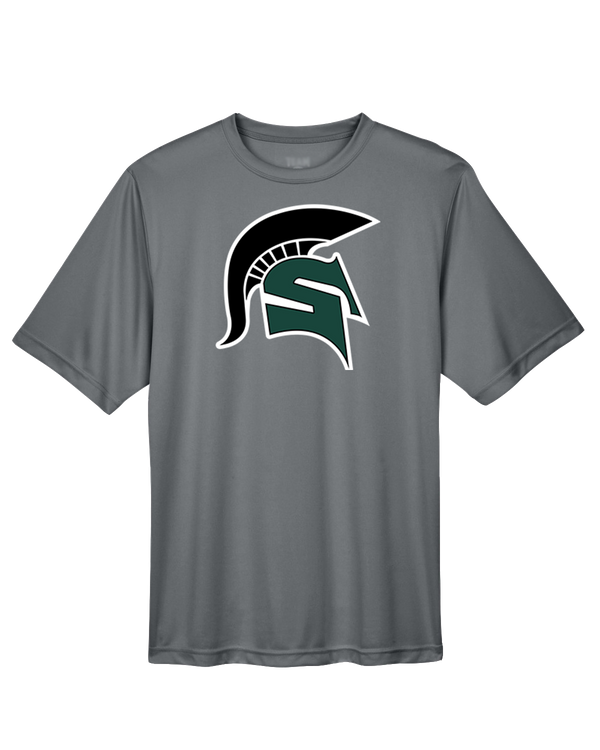 Schurr HS Baseball Spartan Logo - Performance T-Shirt