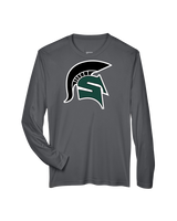 Schurr HS Baseball Spartan Logo - Performance Long Sleeve