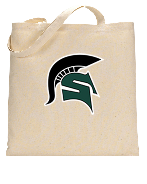 Schurr HS Baseball Spartan Logo - Tote Bag