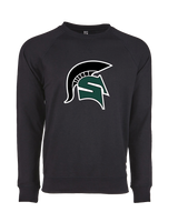 Schurr HS Baseball Spartan Logo - Crewneck Sweatshirt