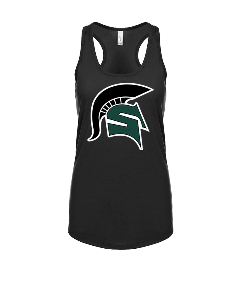 Schurr HS Baseball Spartan Logo - Women’s Tank Top