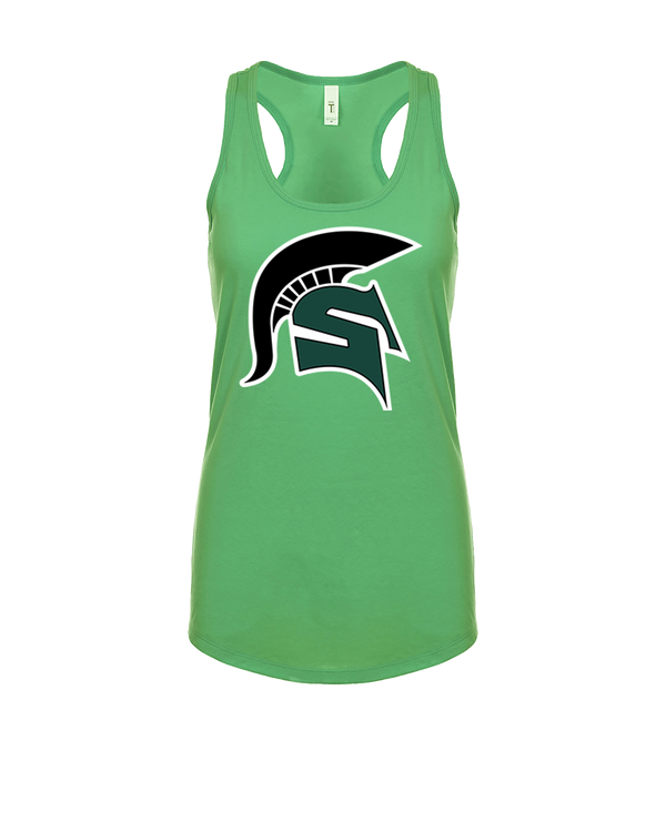 Schurr HS Baseball Spartan Logo - Women’s Tank Top