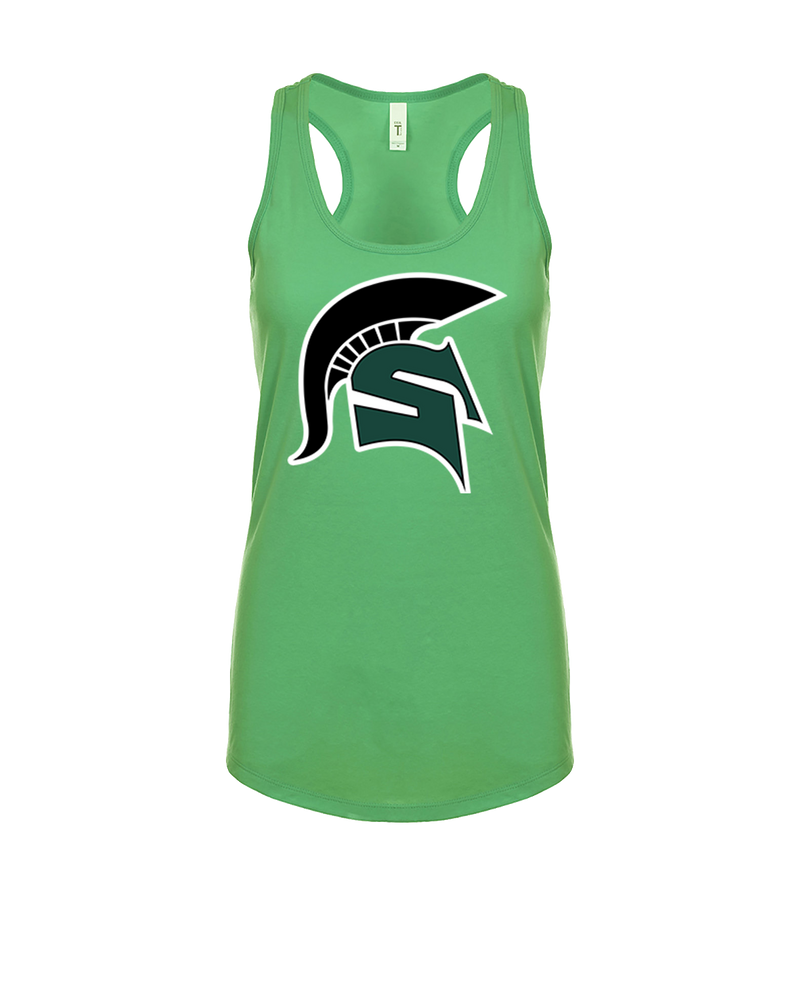 Schurr HS Baseball Spartan Logo - Women’s Tank Top