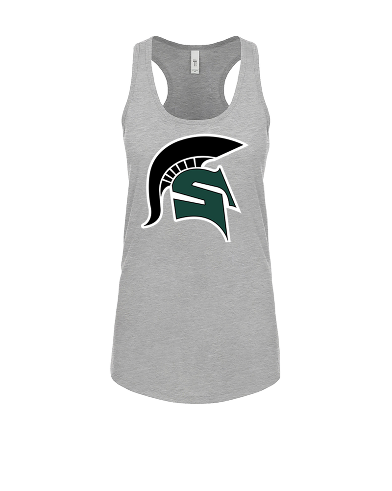 Schurr HS Baseball Spartan Logo - Women’s Tank Top