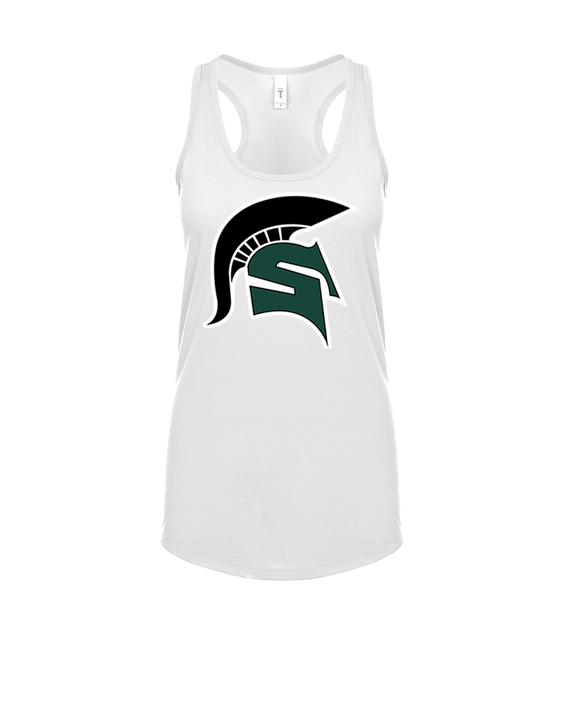 Schurr HS Baseball Spartan Logo - Women’s Tank Top