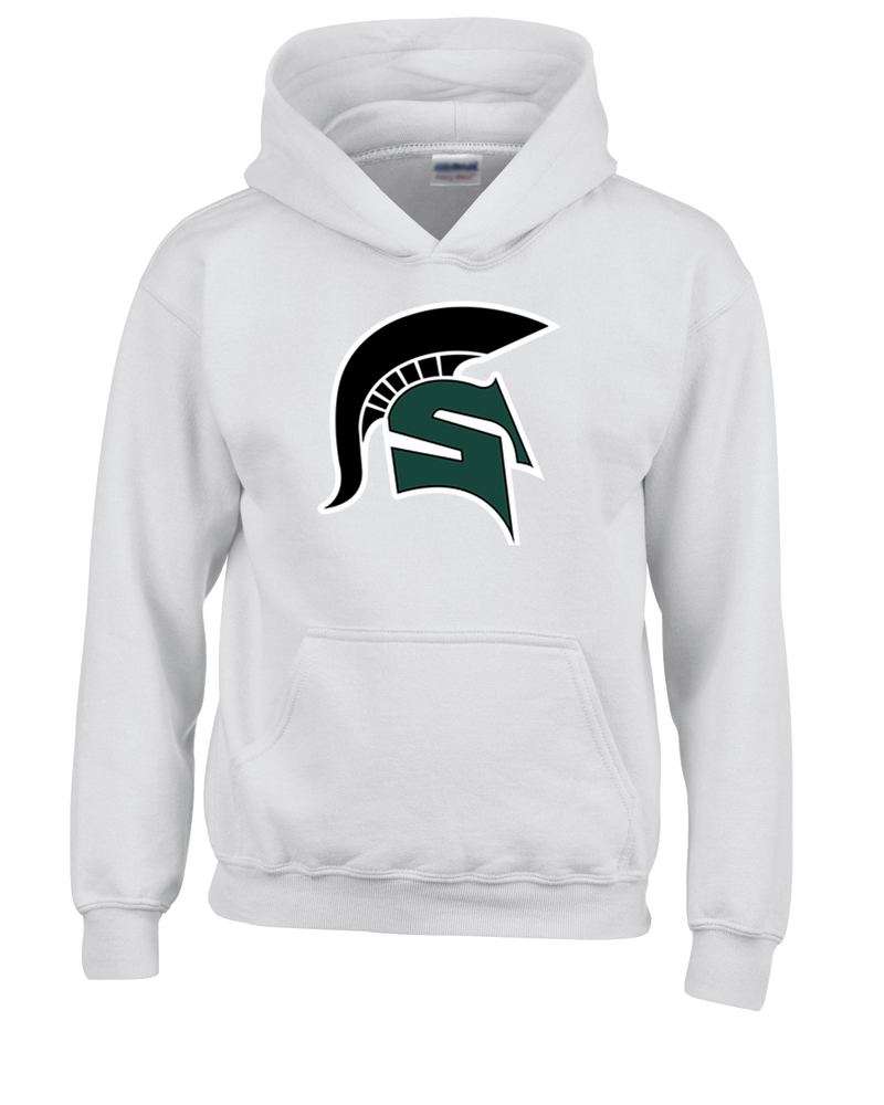 Schurr HS Baseball Spartan Logo - Youth Hoodie