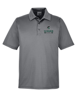 Schurr HS Baseball Stacked - Men's Polo
