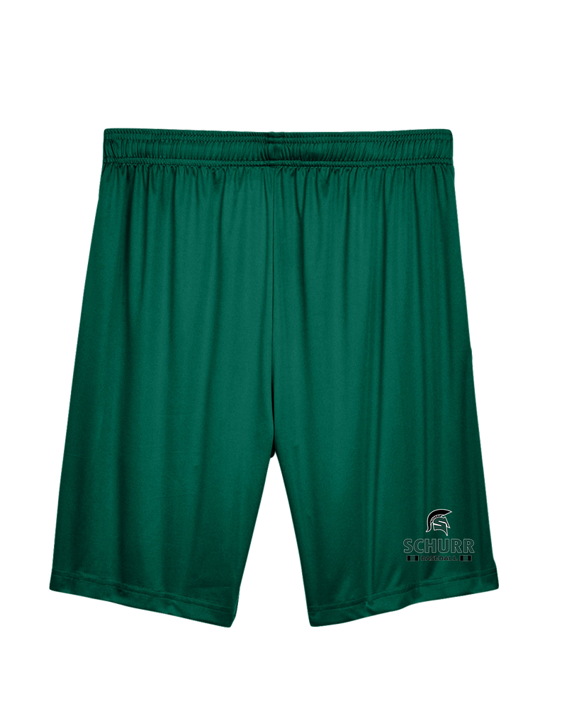 Schurr HS Baseball Stacked - Training Short With Pocket