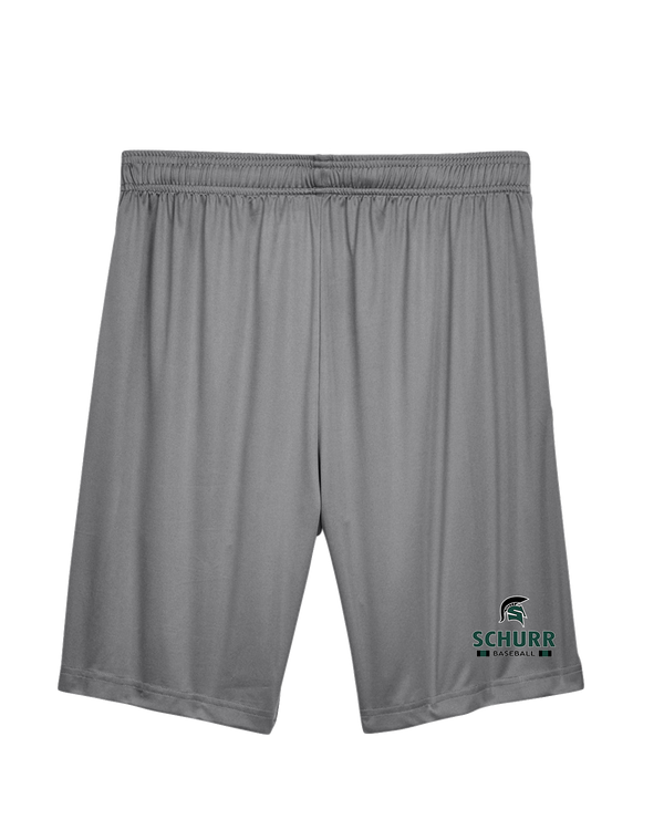 Schurr HS Baseball Stacked - Training Short With Pocket