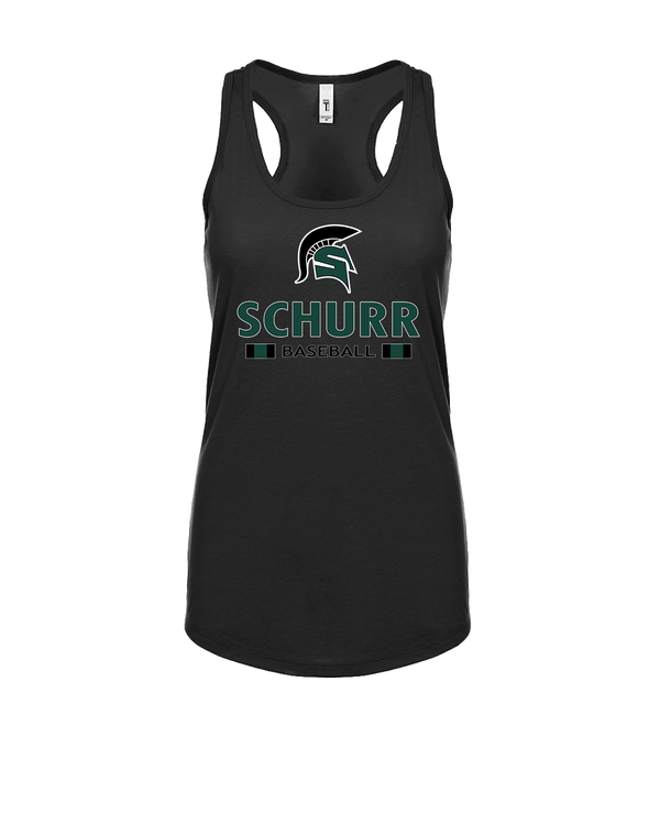 Schurr HS Baseball Stacked - Women’s Tank Top