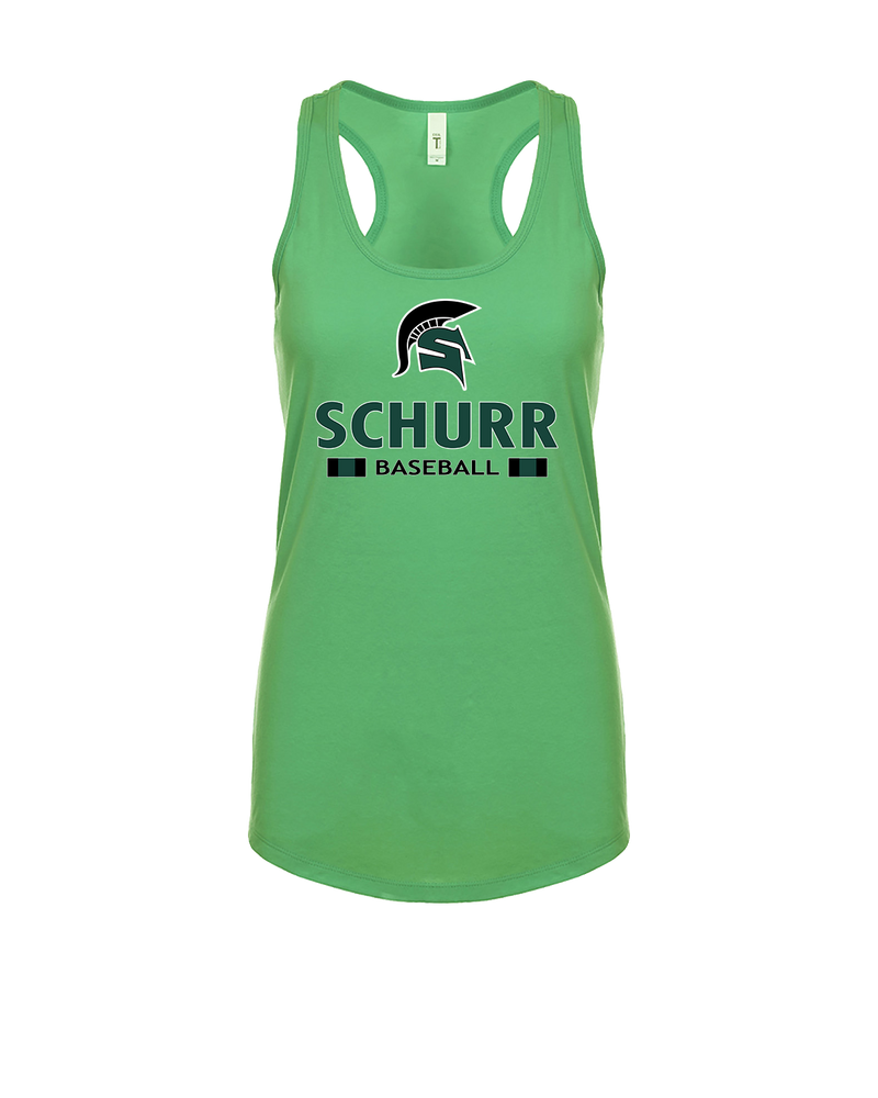 Schurr HS Baseball Stacked - Women’s Tank Top