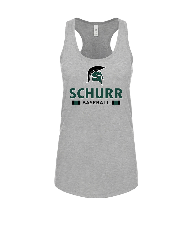 Schurr HS Baseball Stacked - Women’s Tank Top