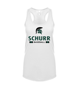 Schurr HS Baseball Stacked - Women’s Tank Top