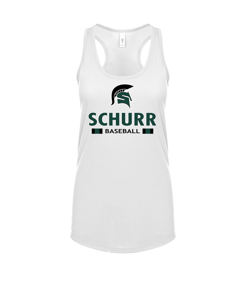 Schurr HS Baseball Stacked - Women’s Tank Top