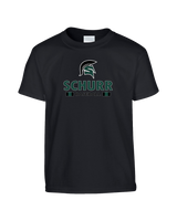 Schurr HS Baseball Stacked - Youth T-Shirt
