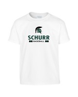 Schurr HS Baseball Stacked - Youth T-Shirt