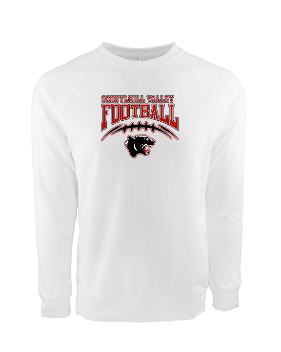 Schuylkill Valley HS Football School Football - Crewneck Sweatshirt
