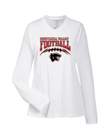 Schuylkill Valley HS Football School Football - Womens Performance Longsleeve