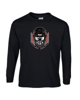 Schuylkill Valley HS Football Skull Crusher - Cotton Longsleeve