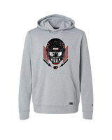 Schuylkill Valley HS Football Skull Crusher - Oakley Performance Hoodie