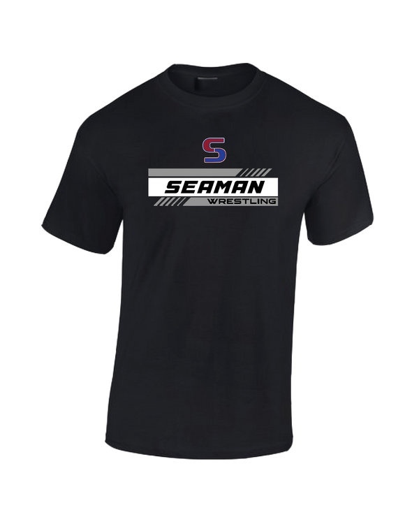 Seaman HS Mascot - Cotton T-Shirt