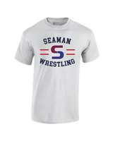 Seaman HS GW Wrestling Curve - Cotton T-Shirt