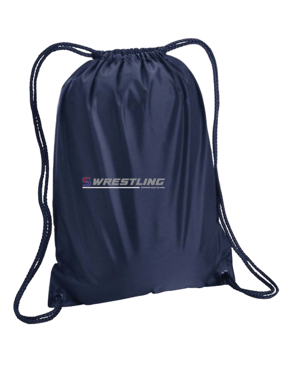 Seaman HS GW Wrestling Lines - Drawstring Bag
