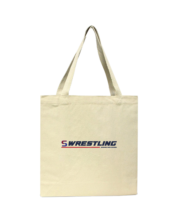 Seaman HS GW Wrestling Lines - Tote Bag