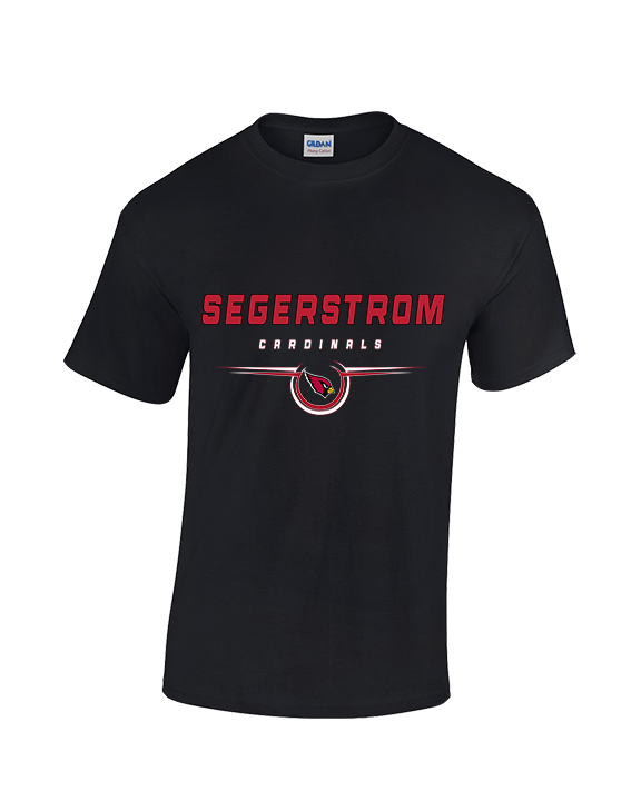 Segerstrom HS Football Design - Cotton T-Shirt