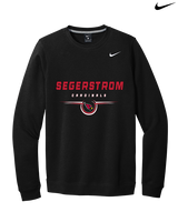 Segerstrom HS Football Design - Mens Nike Crewneck