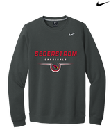 Segerstrom HS Football Design - Mens Nike Crewneck