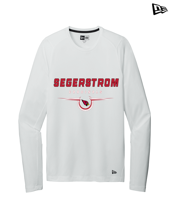 Segerstrom HS Football Design - New Era Performance Long Sleeve