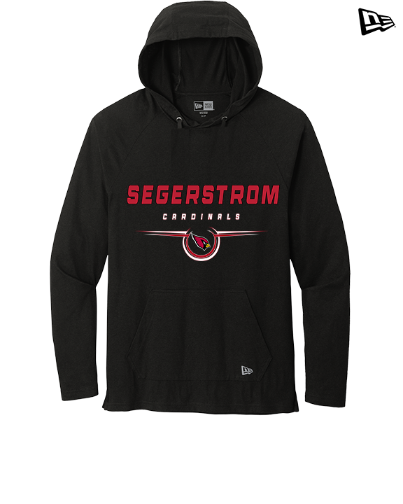 Segerstrom HS Football Design - New Era Tri-Blend Hoodie