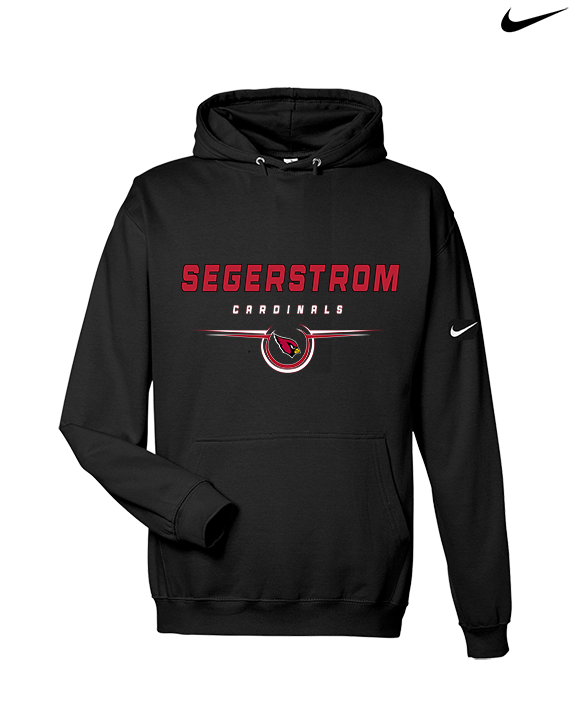 Segerstrom HS Football Design - Nike Club Fleece Hoodie