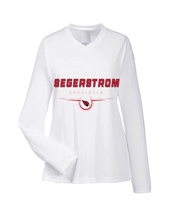 Segerstrom HS Football Design - Womens Performance Longsleeve